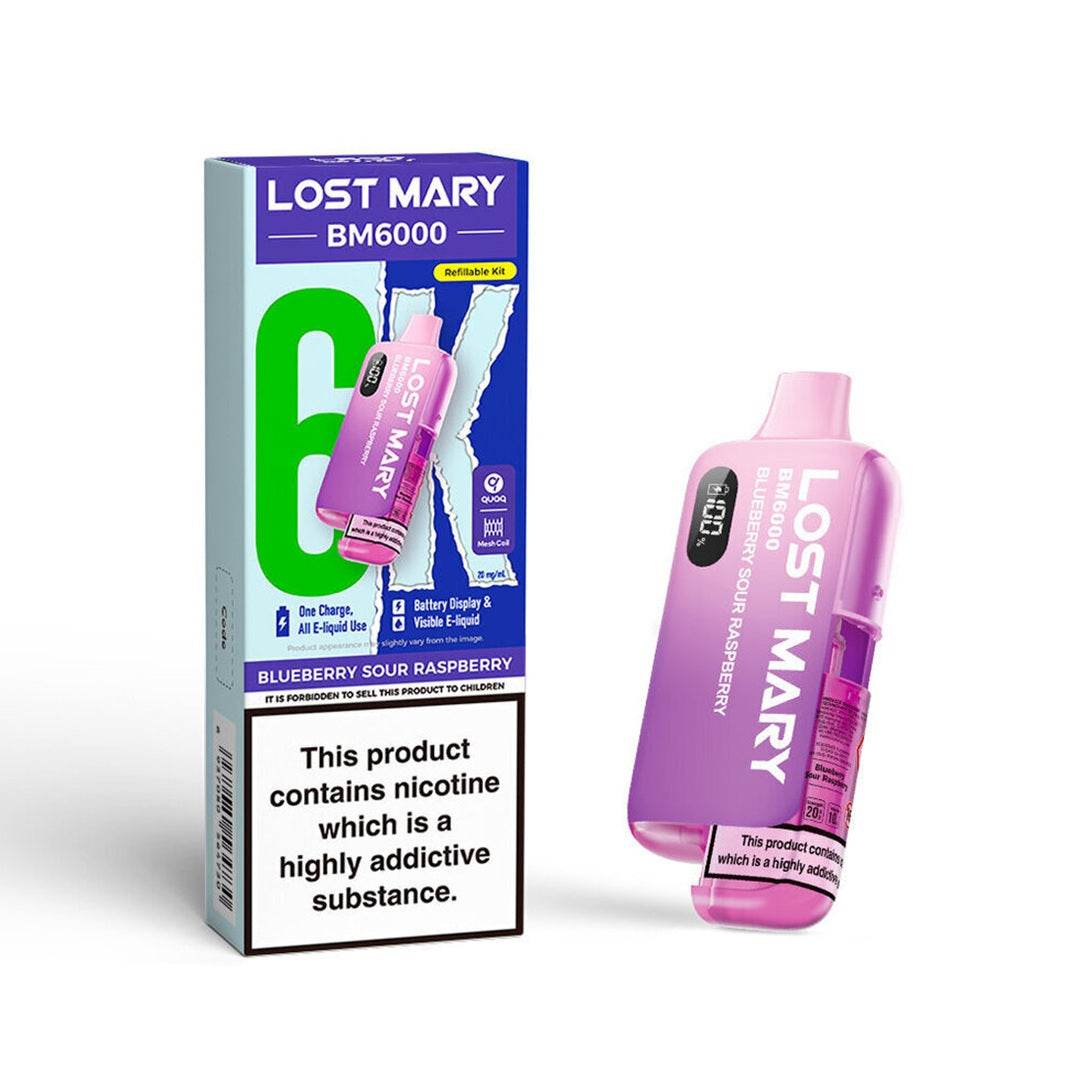 Lost Mary BM6000 Prefilled Vape KIT - VAPING COUNTRY