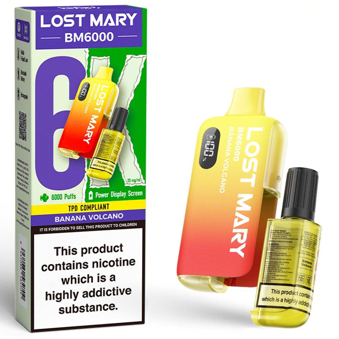 Lost Mary BM6000 Prefilled Vape KIT - VAPING COUNTRY