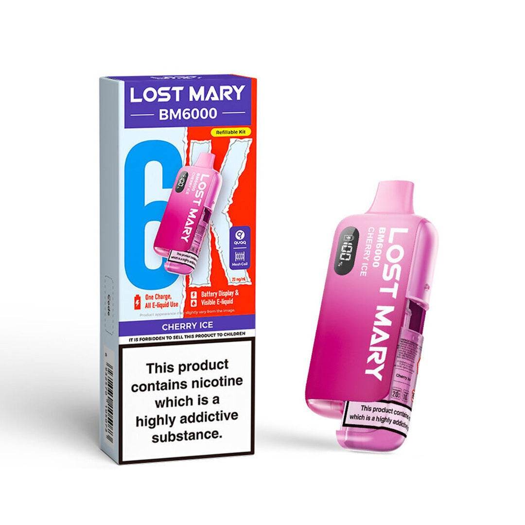 Lost Mary BM6000 Prefilled Vape KIT - VAPING COUNTRY