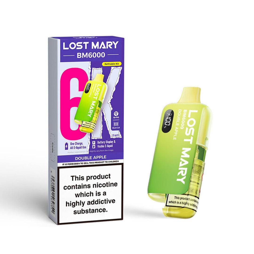Lost Mary BM6000 Prefilled Vape KIT - VAPING COUNTRY