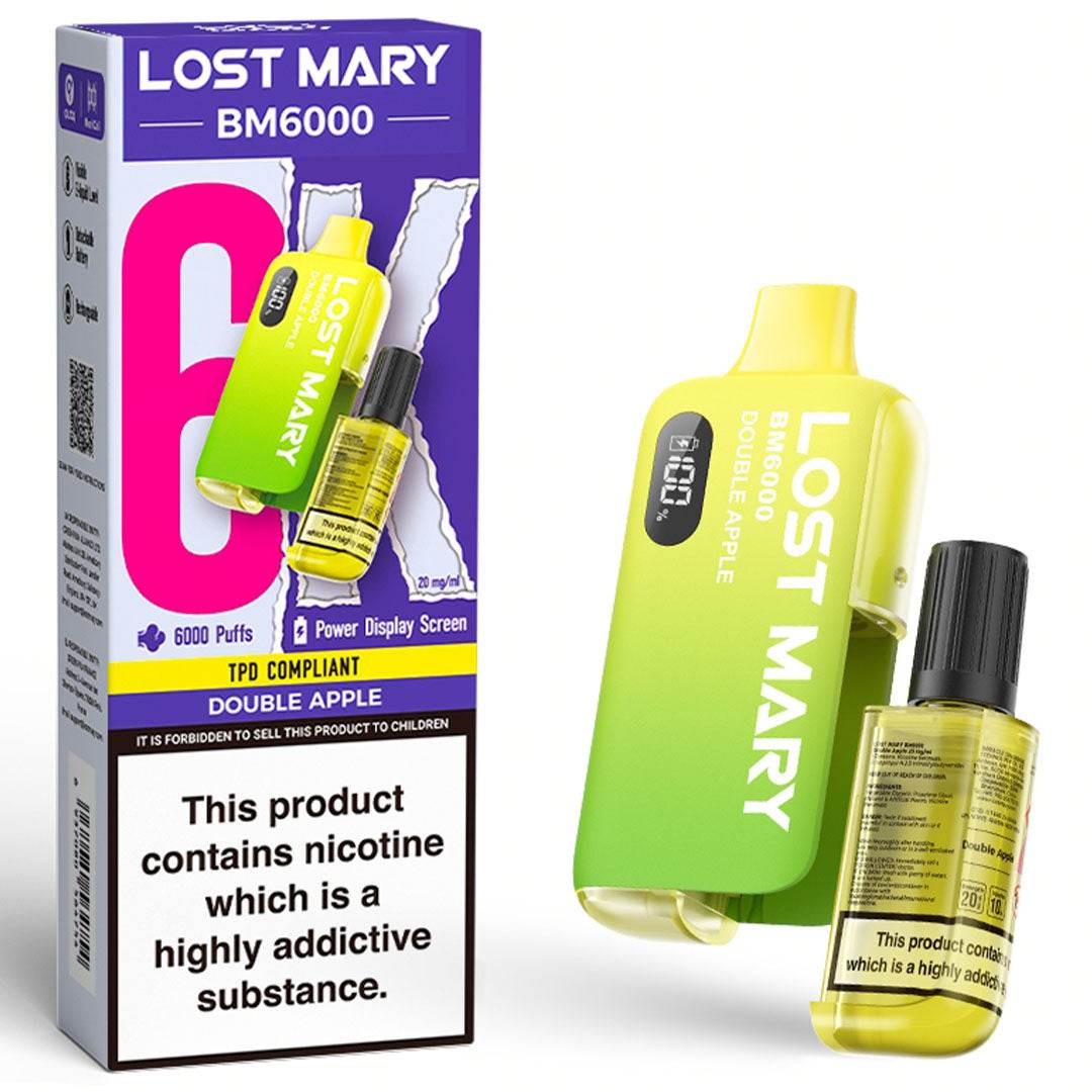 Lost Mary BM6000 Prefilled Vape KIT - VAPING COUNTRY