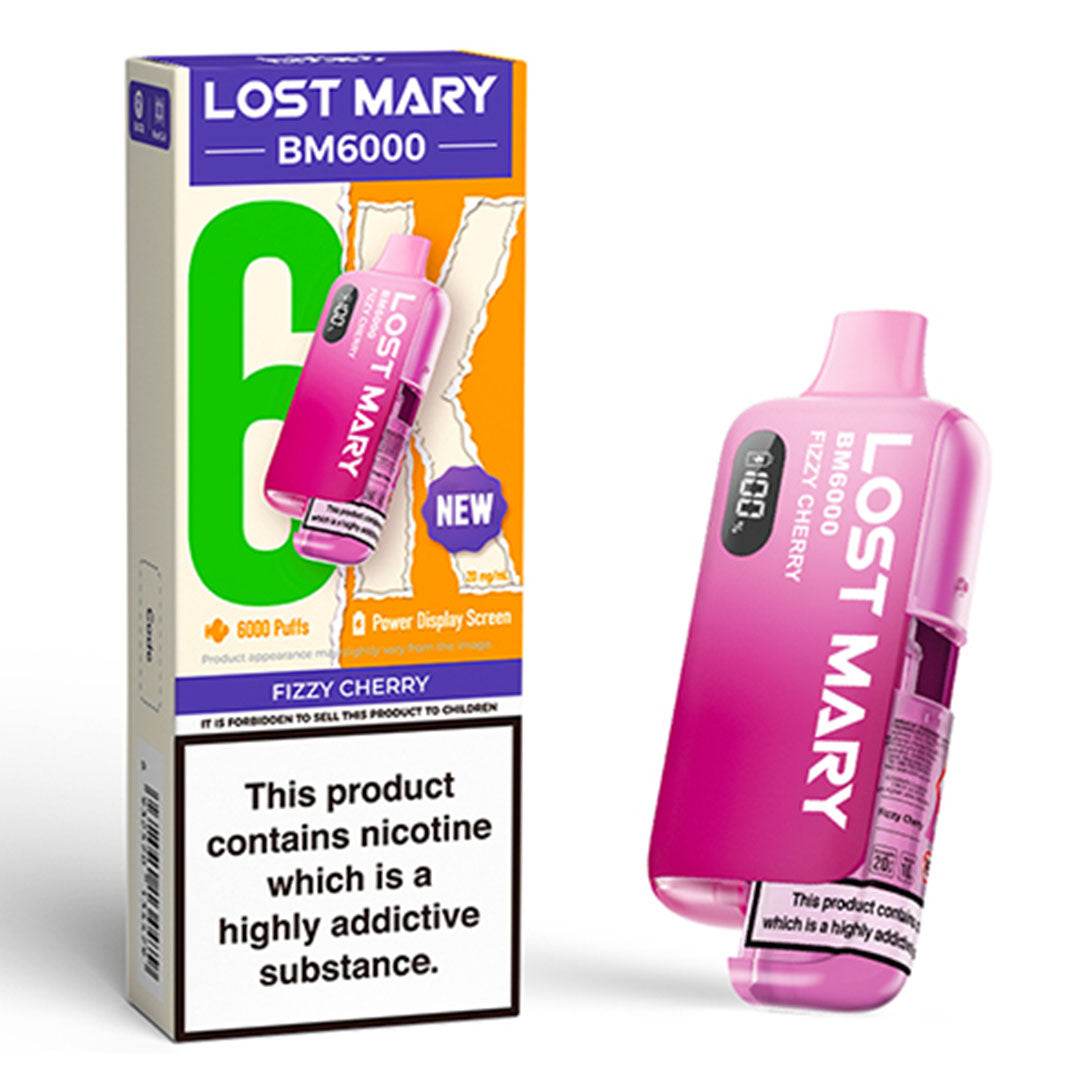 Lost Mary BM6000 Prefilled Vape KIT - VAPING COUNTRY