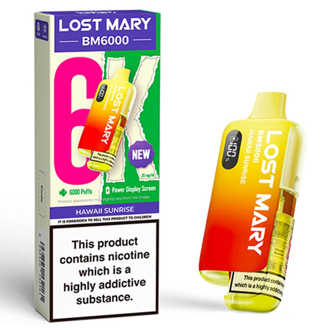 Lost Mary BM6000 Prefilled Vape KIT - VAPING COUNTRY