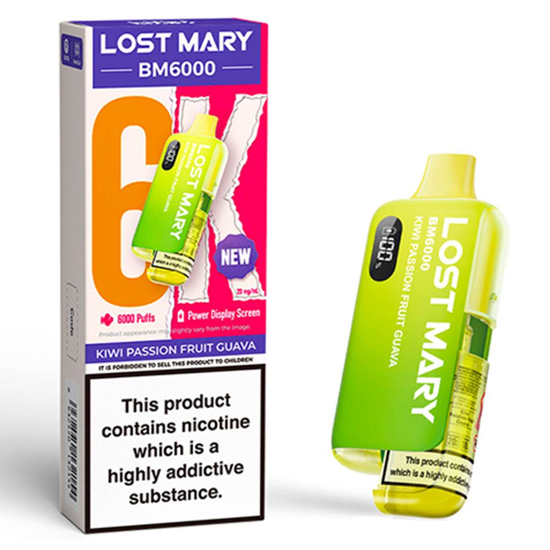 Lost Mary BM6000 Prefilled Vape KIT - VAPING COUNTRY