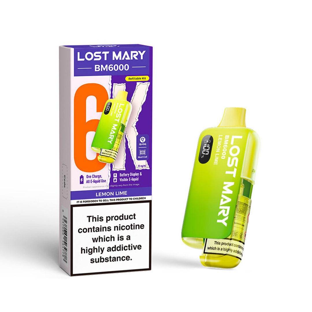 Lost Mary BM6000 Prefilled Vape KIT - VAPING COUNTRY