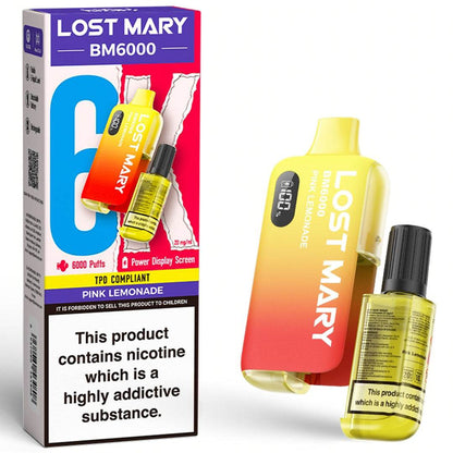 Lost Mary BM6000 Prefilled Vape KIT - VAPING COUNTRY