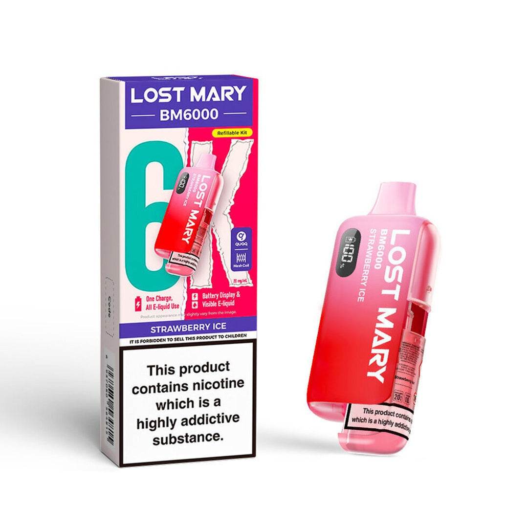 Lost Mary BM6000 Prefilled Vape KIT - VAPING COUNTRY