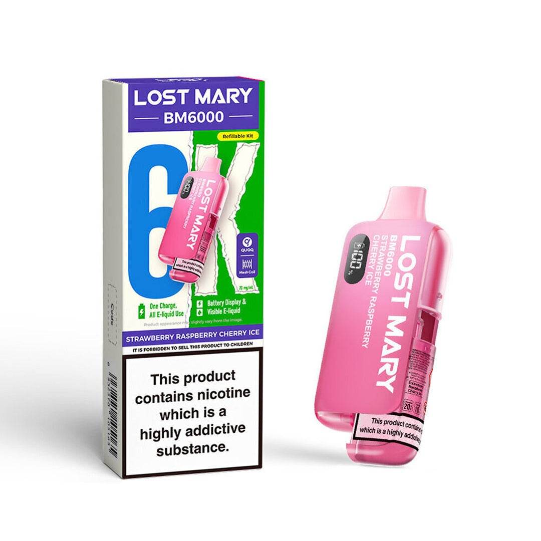 Lost Mary BM6000 Prefilled Vape KIT - VAPING COUNTRY