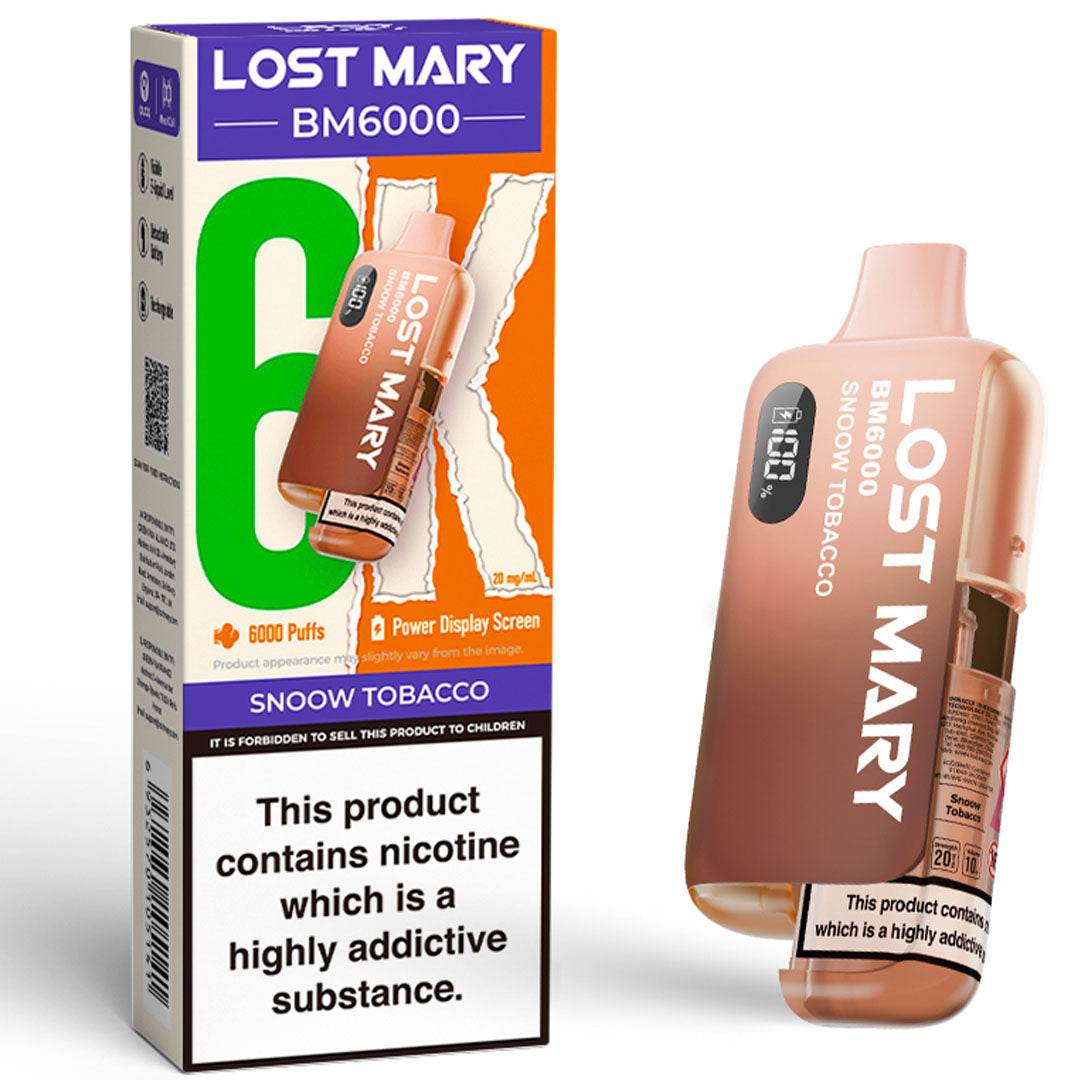 Lost Mary BM6000 Prefilled Vape KIT - VAPING COUNTRY