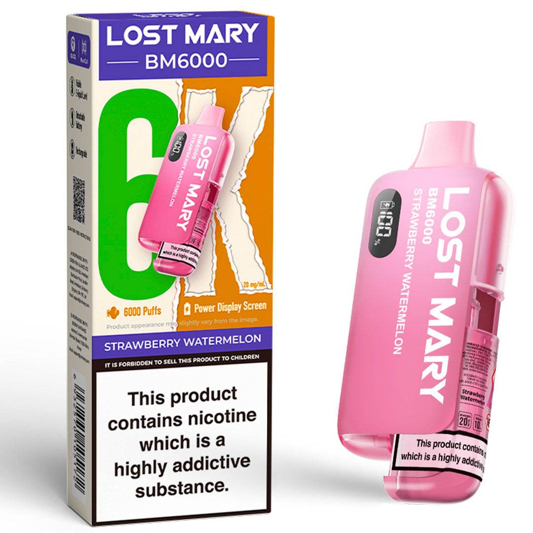 Lost Mary BM6000 Prefilled Vape KIT - VAPING COUNTRY