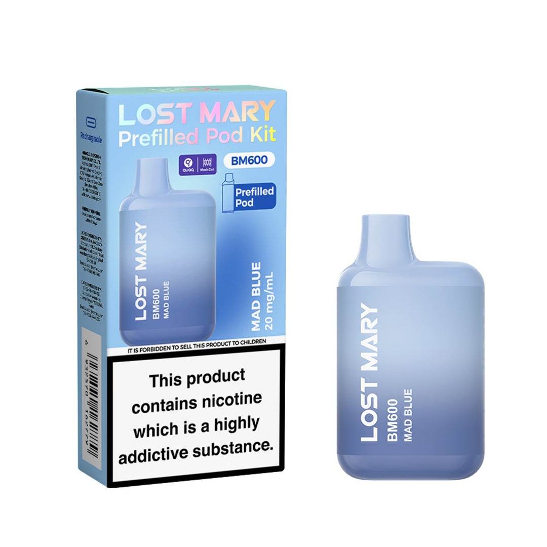 Lost Mary BM600 Prefilled Vape KIT - VAPING COUNTRY