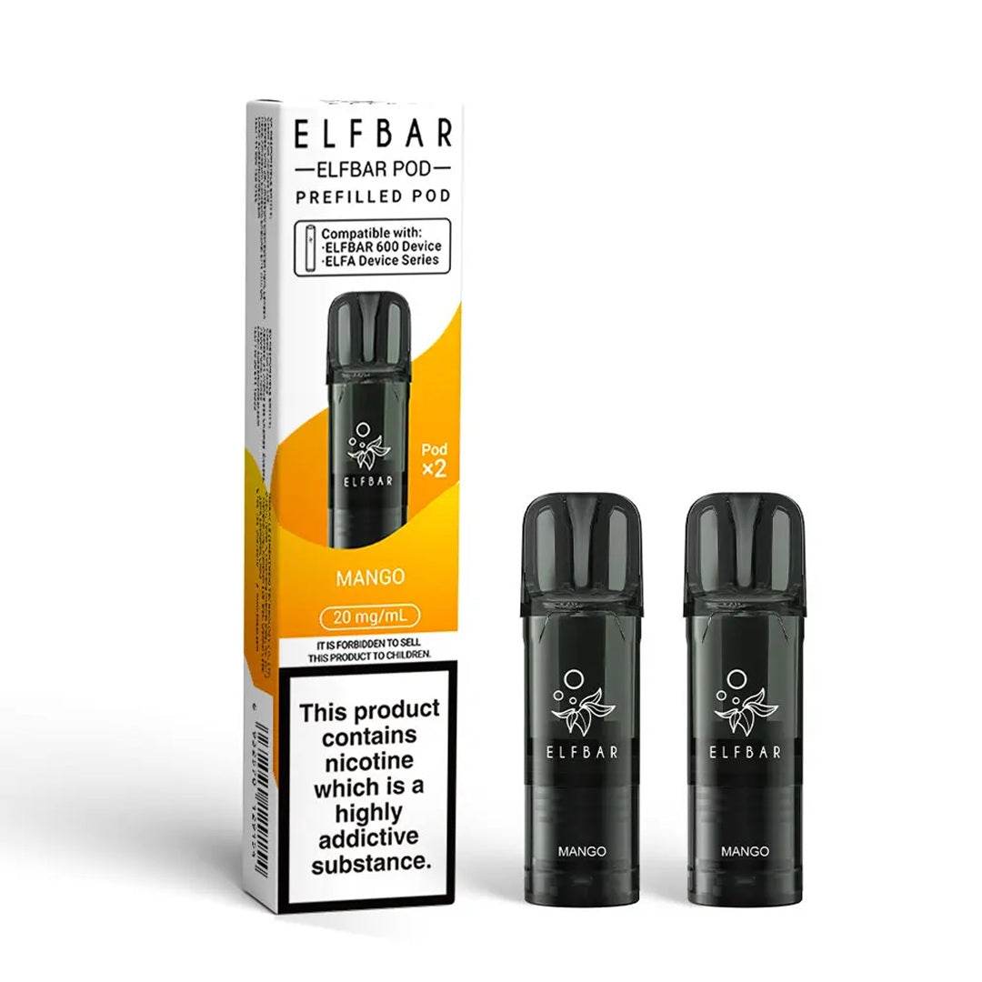 Elf Bar 600 Prefilled Vape POD - VAPING COUNTRY