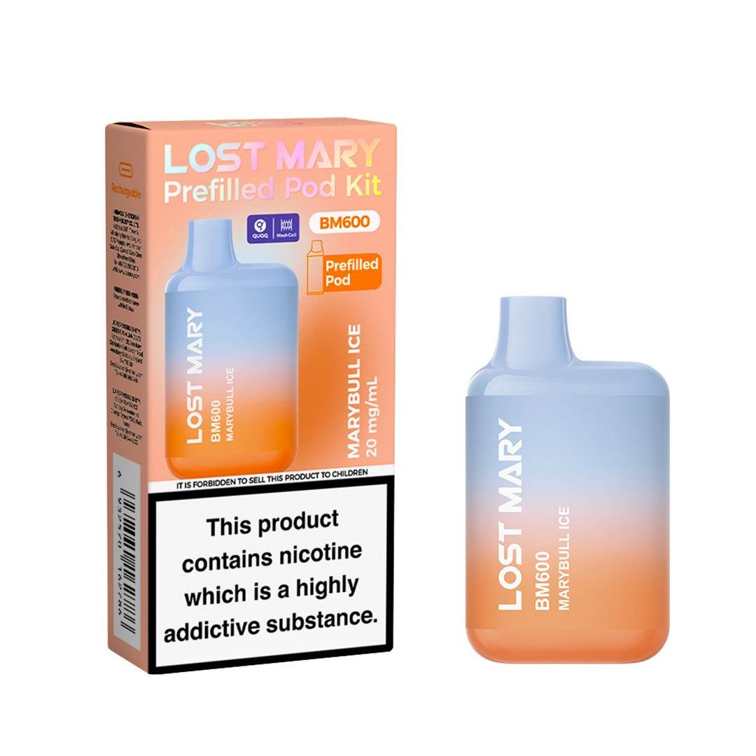 Lost Mary BM600 Prefilled Vape KIT - VAPING COUNTRY