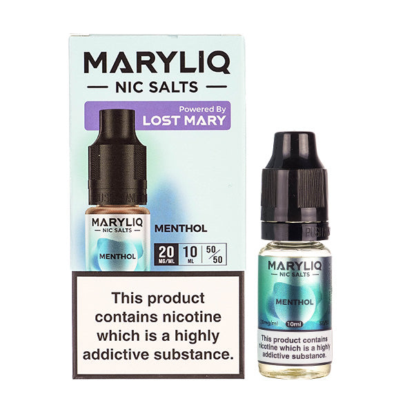 Menthol Nic Salt E-Liquid by Lost Mary Maryliq