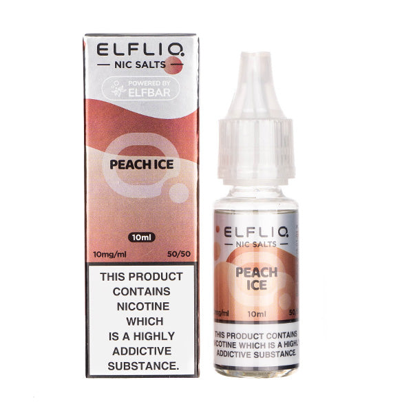 Peach Ice Nic Salt E-Liquid by Elf Bar ELFLIQ