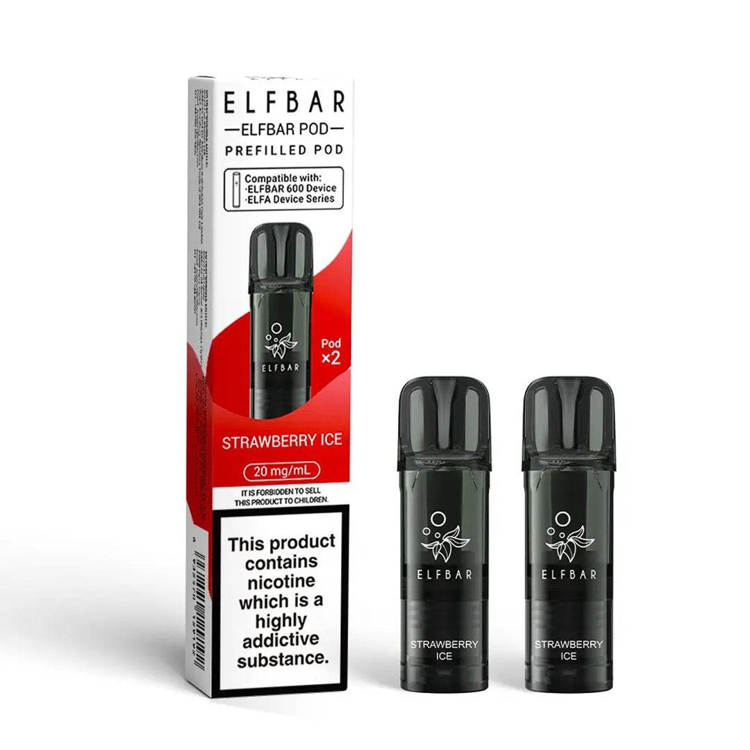 Elf Bar 600 Prefilled Vape POD - VAPING COUNTRY