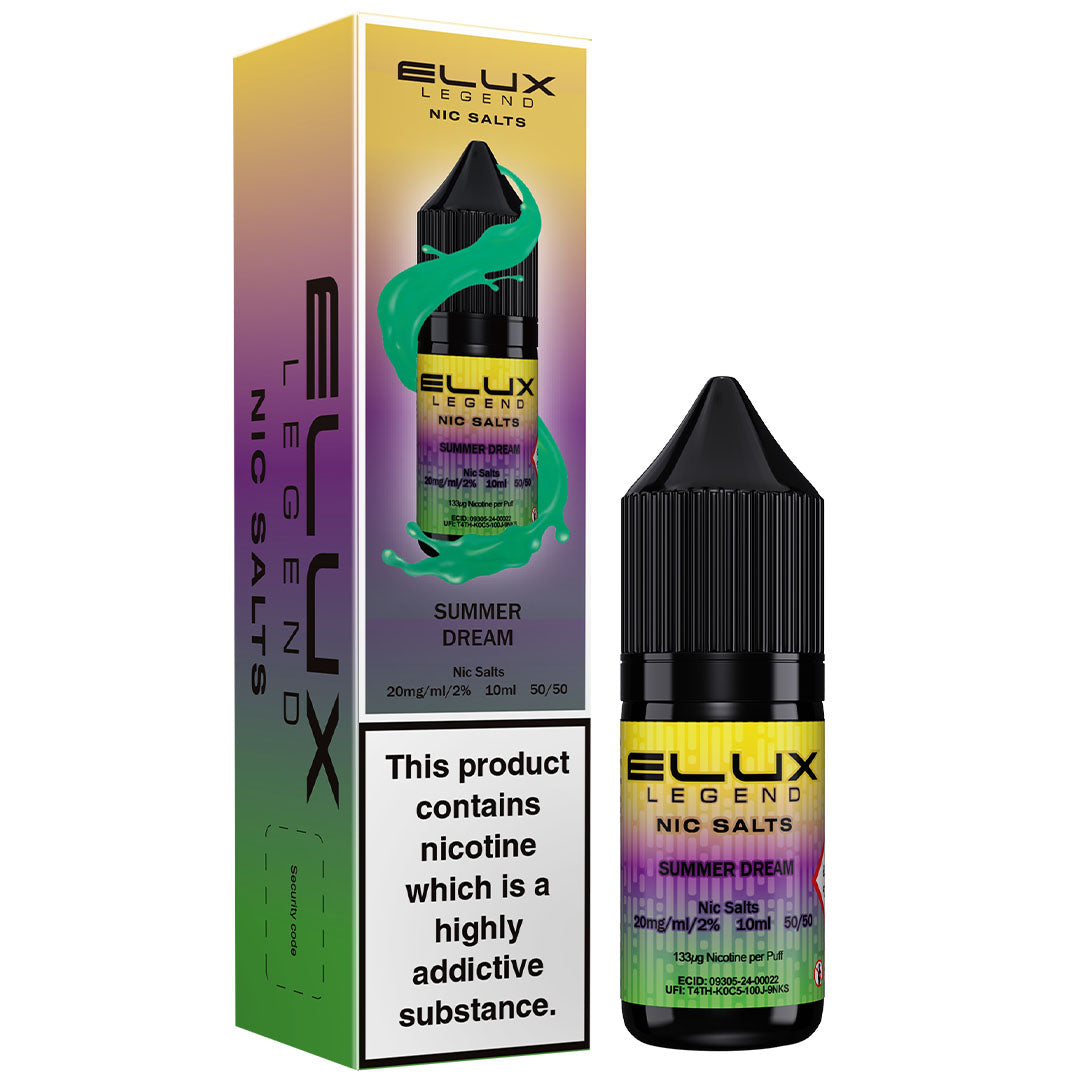 Elux Legend 10mg E Liquid Nic Salt 10ml