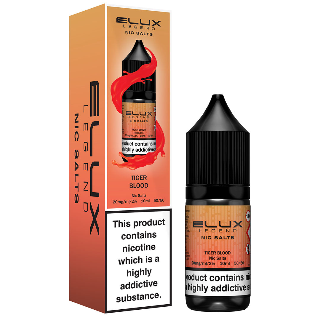 Elux Legend 10mg E Liquid Nic Salt 10ml