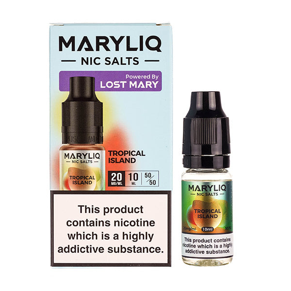 Tropical Island Nic Salt E-Liquid by Lost Mary Maryliq