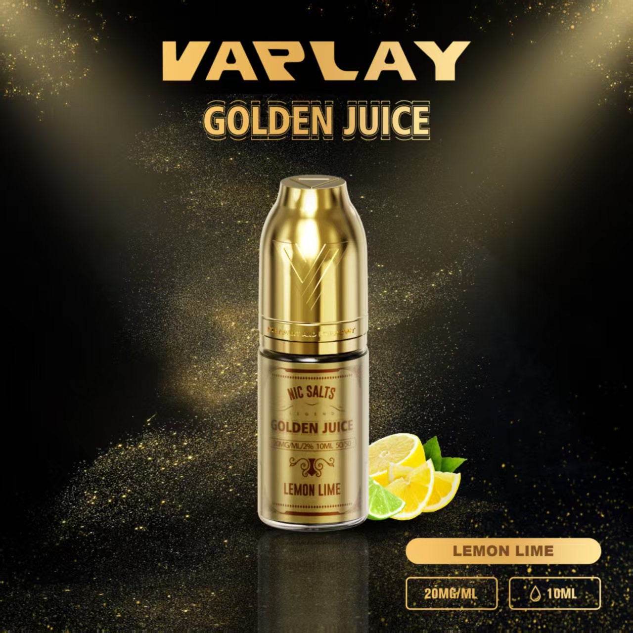 GOLDEN JUICE 20mg - Nic Salt E-Liquid 10ml