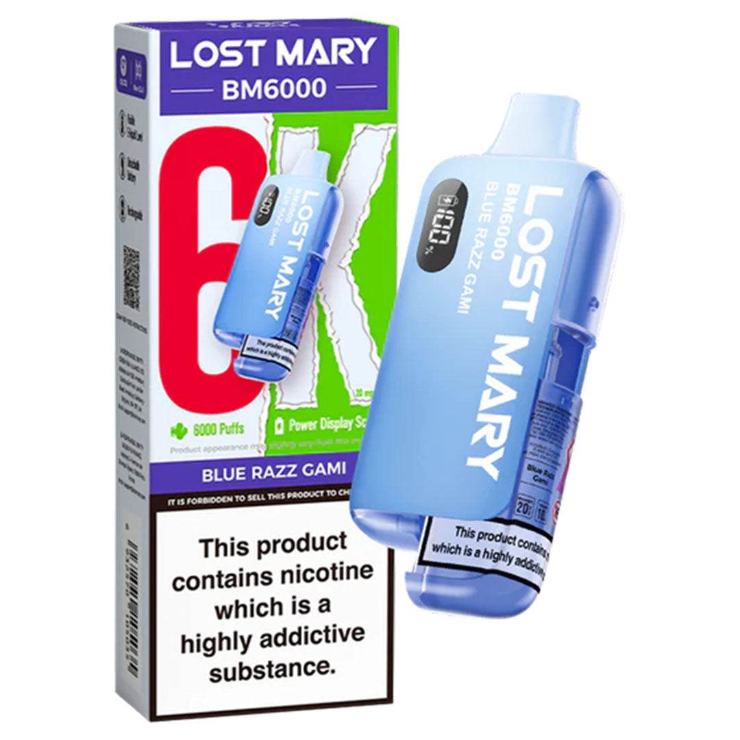 Lost Mary BM6000 Prefilled Vape KIT - VAPING COUNTRY