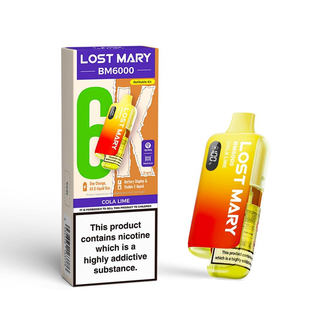 Lost Mary BM6000 Prefilled Vape KIT - VAPING COUNTRY