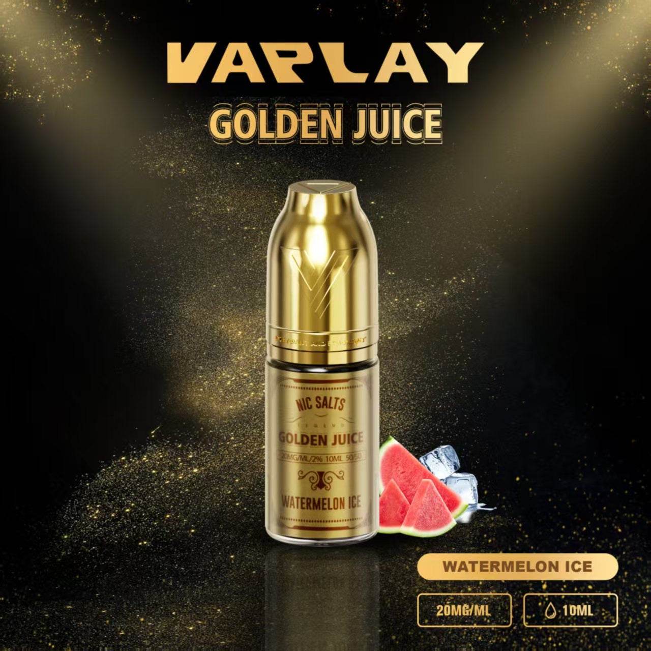 GOLDEN JUICE 20mg - Nic Salt E-Liquid 10ml - VAPING COUNTRY