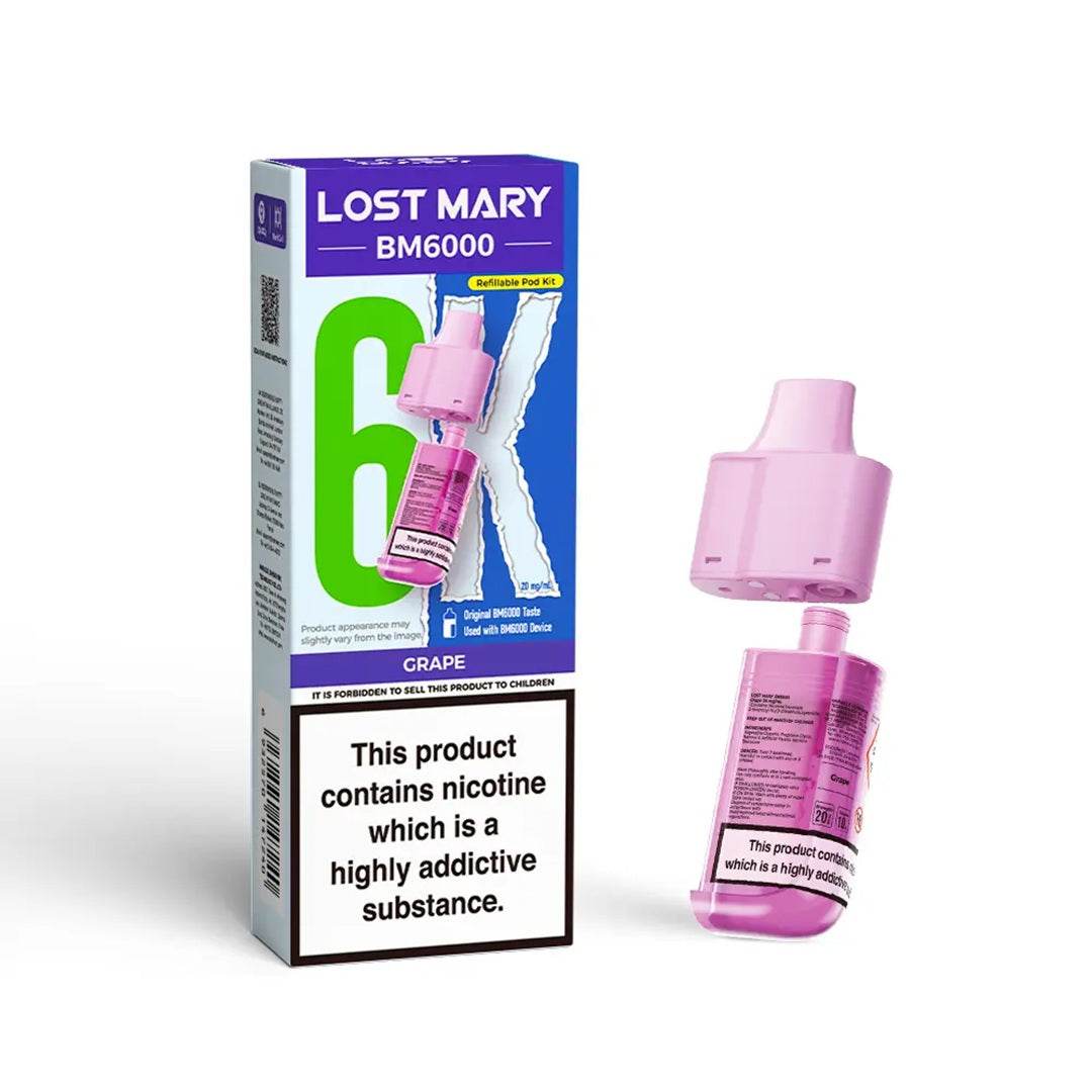 Lost Mary BM6000 Prefilled Vape POD - VAPING COUNTRY