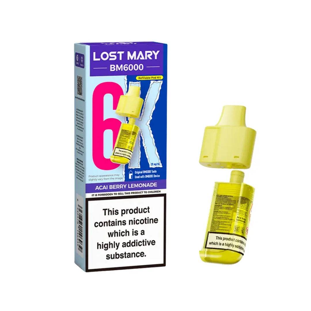 Lost Mary BM6000 Prefilled Vape POD - VAPING COUNTRY