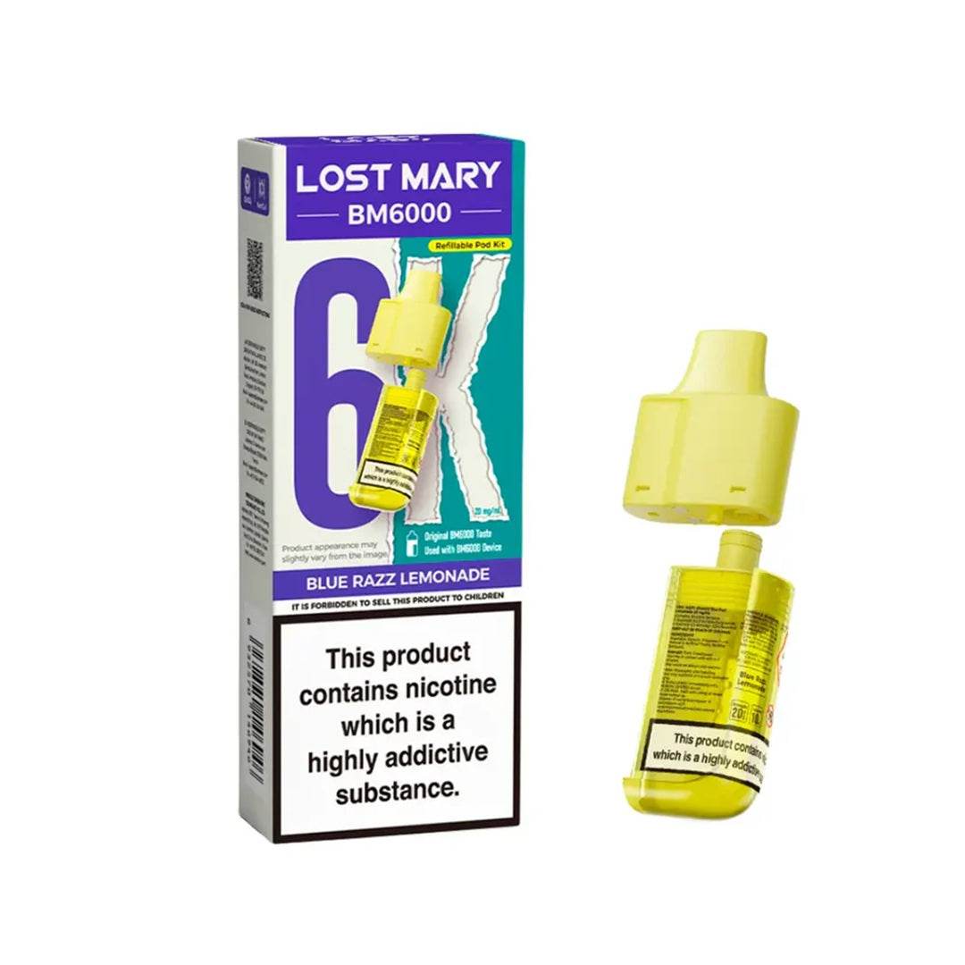 Lost Mary BM6000 Prefilled Vape POD - VAPING COUNTRY