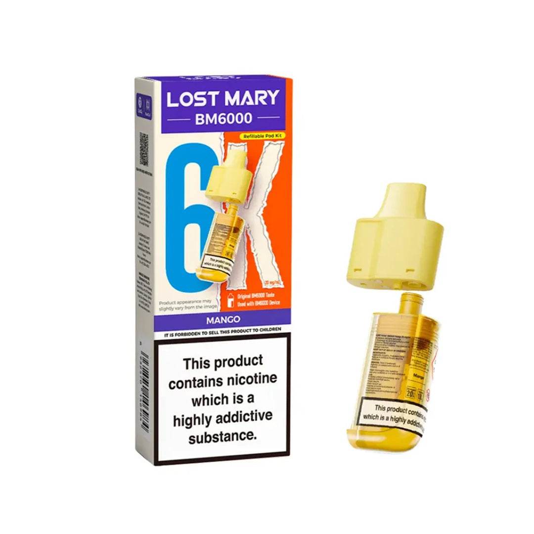 Lost Mary BM6000 Prefilled Vape POD - VAPING COUNTRY