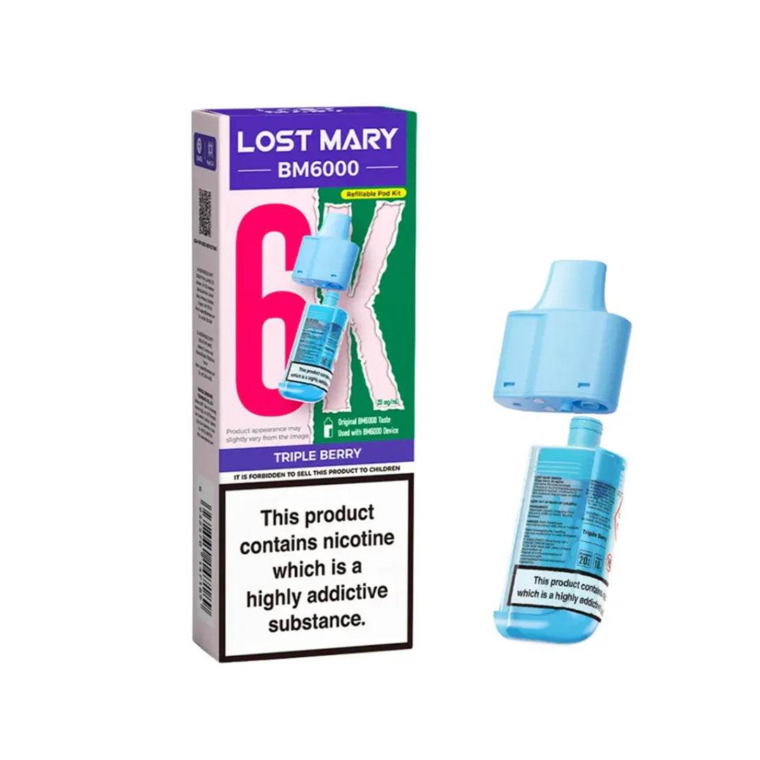 Lost Mary BM6000 Prefilled Vape POD - VAPING COUNTRY